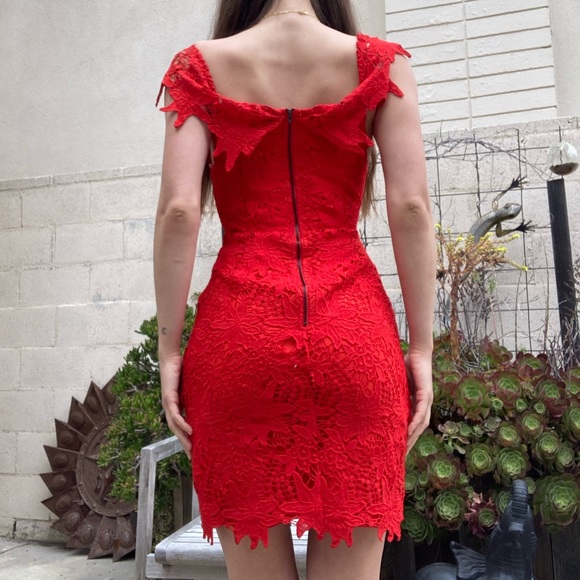 ASTR the Label Daniela Dress in Poppy - Picture 5 of 6